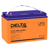 Аккумулятор Delta DTM 12100 L Аккумулятор Delta DTM 12100 L