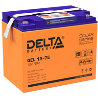 Аккумулятор Delta GEL 12-75 Аккумулятор Delta GEL 12-75