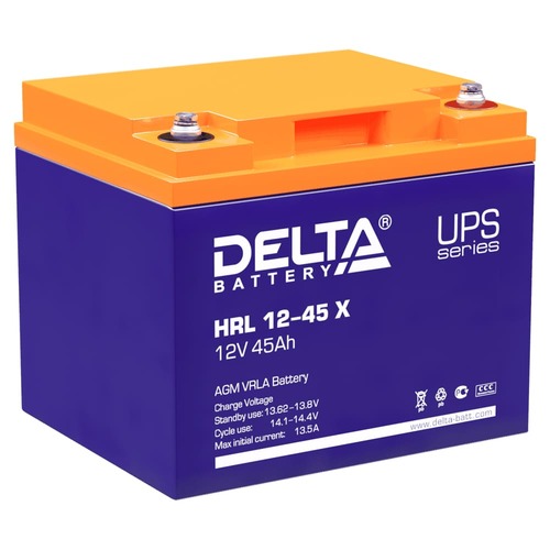 Аккумулятор Delta HRL 12-45 X