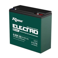 Аккумулятор RDrive ELECTRO VELO 6-DZF-20 (6-DZM-20) Аккумулятор RDrive ELECTRO VELO 6-DZF-20 (6-DZM-20)