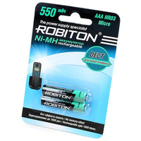 Аккумулятор ROBITON DECT 550MHAAA-2 BL2 13903 Аккумулятор ROBITON DECT 550MHAAA-2 BL2 13903
