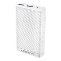 Универсальный внешний аккумулятор ROBITON POWER BANK Li7.8-W 7800 мАч белый BL1 15288 Универсальный внешний аккумулятор ROBITON POWER BANK Li7.8-W 7800 мАч белый BL1 15288