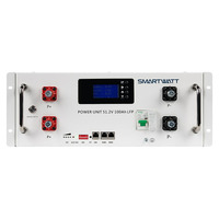 Накопитель литиевый SmartWatt POWER UNIT 5.12 кВт, 51.2 В, 100 Ач, LFP PRISM 16S1P, активная балансировка, белый Накопитель литиевый SmartWatt POWER UNIT 5.12 кВт, 51.2 В, 100 Ач, LFP PRISM 16S1P, активная балансировка, белый