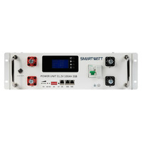 Накопитель литиевый SmartWatt POWER UNIT 5.12 кВт, 51.2 В, 100 Ач, LFP SSB 16S2P, активная балансировка, белый Накопитель литиевый SmartWatt POWER UNIT 5.12 кВт, 51.2 В, 100 Ач, LFP SSB 16S2P, активная балансировка, белый