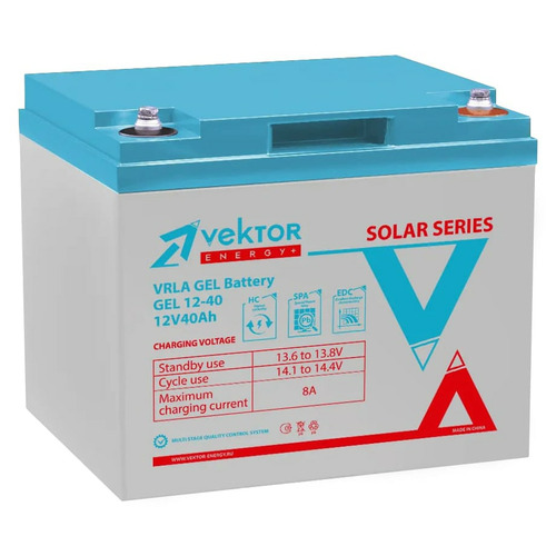Аккумулятор Vektor Energy GEL 12-40