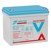 Аккумулятор Vektor Energy GEL 12-70 Аккумулятор Vektor Energy GEL 12-70