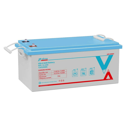 Аккумулятор Vektor Energy GPL 12-250