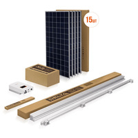 Сетевая солнечная электростанция мощностью 5 кВт, без угла, SPP-GRID 5 Сетевая солнечная электростанция мощностью 5 кВт, без угла, SPP-GRID 5