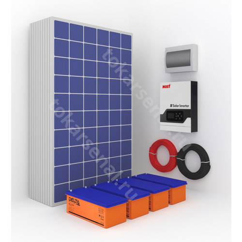 Гибридная солнечная электростанция Hybrid-3K/12