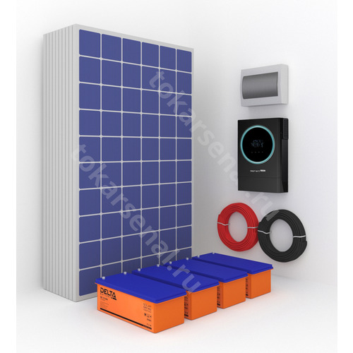 Гибридная солнечная электростанция Hybrid-5K/16