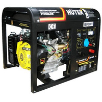 Бензиновый генератор DY6500LXW, с функцией сварки, с колёсами Huter Бензиновый генератор DY6500LXW, с функцией сварки, с колёсами Huter