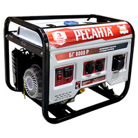 Бензиновый генератор БГ 8000 Р Ресанта Бензиновый генератор БГ 8000 Р Ресанта