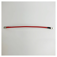 Перемычка аккумуляторная 0,25 м, 6 мм² черный-красный Перемычка аккумуляторная 0,25 м, 6 мм² черный-красный