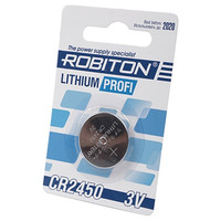 Элемент питания ROBITON PROFI R-CR2450-BL1 CR2450 BL1 13055 Элемент питания ROBITON PROFI R-CR2450-BL1 CR2450 BL1 13055