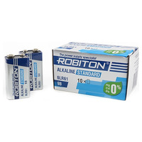 Батарея ROBITON STANDARD 6LR61 9V BULK10 13986 Батарея ROBITON STANDARD 6LR61 9V BULK10 13986
