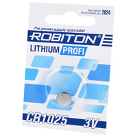 Элемент питания ROBITON PROFI R-CR1025-BL1 CR1025 BL1 14625 Элемент питания ROBITON PROFI R-CR1025-BL1 CR1025 BL1 14625