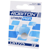 Элемент питания ROBITON PROFI R-CR1225-BL1 CR1225 BL1 14627 Элемент питания ROBITON PROFI R-CR1225-BL1 CR1225 BL1 14627