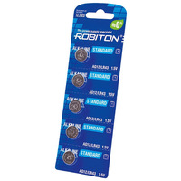 Элемент питания ROBITON STANDARD R-AG12-0-BL5 AG12 (0% Hg) BL5 16947 Элемент питания ROBITON STANDARD R-AG12-0-BL5 AG12 (0% Hg) BL5 16947