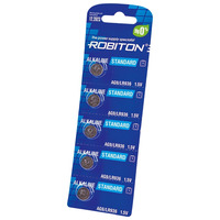 Элемент питания ROBITON STANDARD R-AG9-0-BL5 AG9 (0% Hg) BL5 16956 Элемент питания ROBITON STANDARD R-AG9-0-BL5 AG9 (0% Hg) BL5 16956