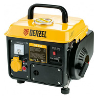 Бензиновый генератор DB950, 0,75 кВт, 220В, 4 л, ручной старт Denzel Бензиновый генератор DB950, 0,75 кВт, 220В, 4 л, ручной старт Denzel
