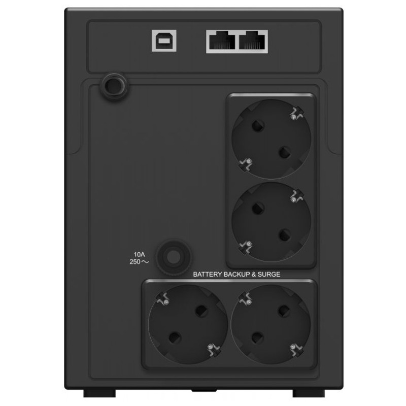 ИБП Ippon Smart Power Pro II Euro 2200 1200 Вт 2200 ВА Черный