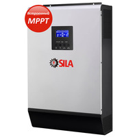 Гибридный солнечный инвертор SILA 5000M Plus 48В 140А MPPT Гибридный солнечный инвертор SILA 5000M Plus 48В 140А MPPT