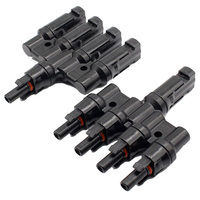 Коннектор MC4Y 4в1 для подключения солнечных панелей (комплект) Коннектор MC4Y 4в1 для подключения солнечных панелей (комплект)