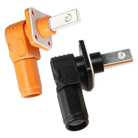 Коннектор быстросъёмный для LFP-аккумулятора 120A, 1000В (пара черный/оранжевый)