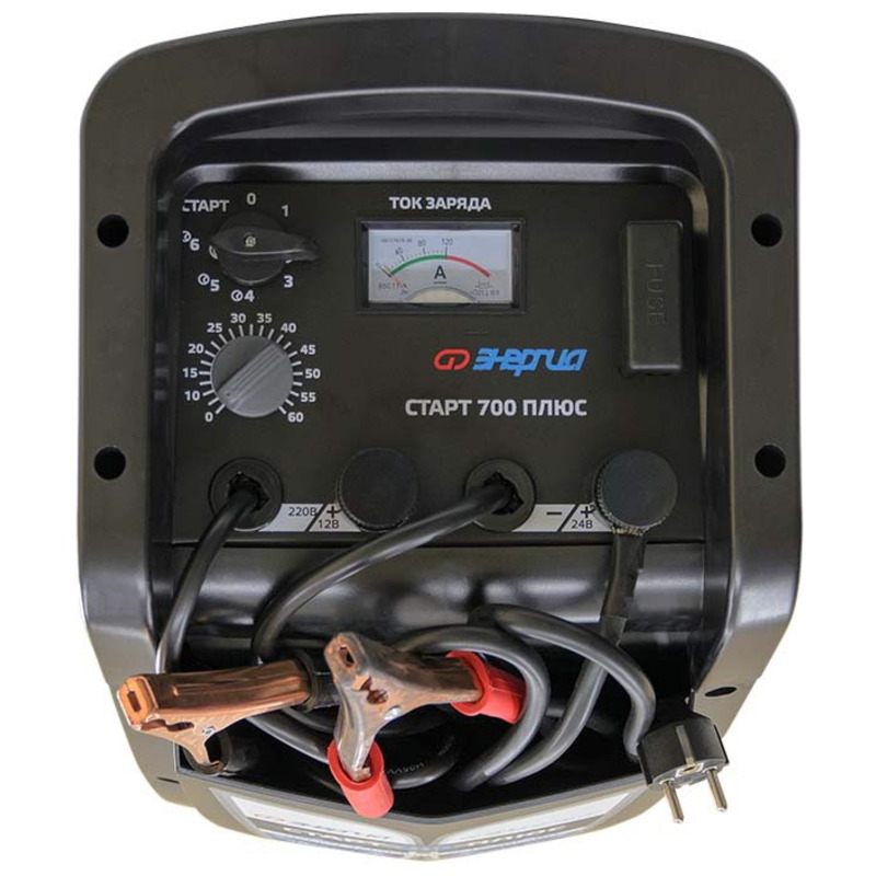 Пуско-зарядное устройство Энергия Старт 700 Плюс Трансформаторное 600 А Е1702-0003