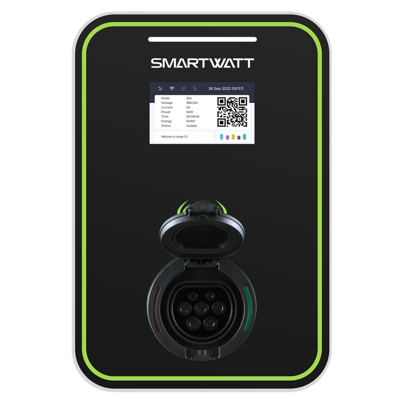 Автомобильная зарядная станция SmartWatt EVC AC 22K 3P CO Type2
