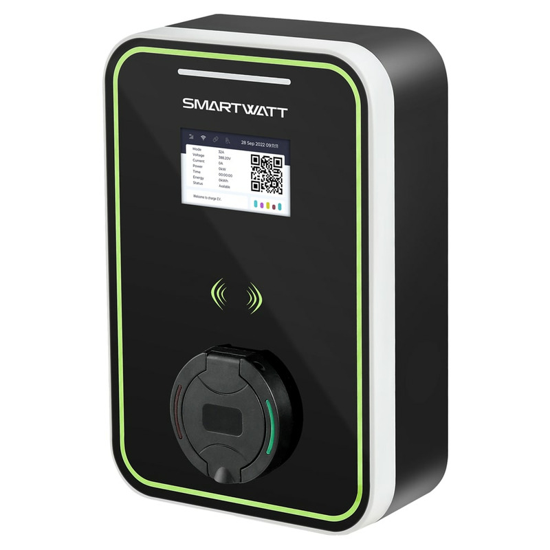 Автомобильная зарядная станция SmartWatt EVC AC 22K 3P CO Type2