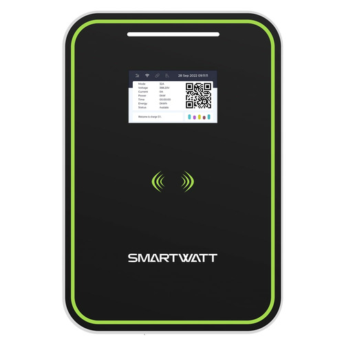 Автомобильная зарядная станция SmartWatt EVC AC 22K 3P CP GBT