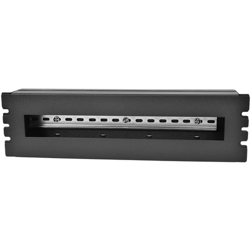 Панель 19" с DIN-рейкой PS-3U, цвет черный КП-АВ-9005