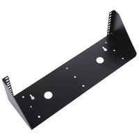 Кронштейн телекоммуникационный настенный ЦМО вертикальный 2U, цвет черный КНО-В-2U-9005 Кронштейн телекоммуникационный настенный ЦМО вертикальный 2U, цвет черный КНО-В-2U-9005