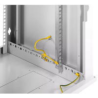 Шкаф телекоммуникационный настенный ЦМО разборный ЭКОНОМ 9U (600 × 350) дверь стекло ШРН-Э-9.350