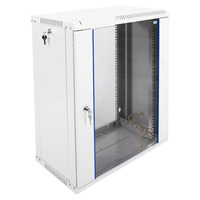 Шкаф телекоммуникационный настенный ЦМО разборный ЭКОНОМ 15U (600 × 350) дверь стекло, цвет черный ШРН-Э-15.350-9005 Шкаф телекоммуникационный настенный ЦМО разборный ЭКОНОМ 15U (600 × 350) дверь стекло, цвет черный ШРН-Э-15.350-9005