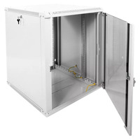 Шкаф телекоммуникационный настенный ЦМО разборный ЭКОНОМ 15U (600 × 650) дверь стекло ШРН-Э-15.650