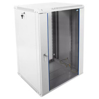 Шкаф телекоммуникационный настенный ЦМО разборный ЭКОНОМ 18U (600 × 520) дверь стекло ШРН-Э-18.500 Шкаф телекоммуникационный настенный ЦМО разборный ЭКОНОМ 18U (600 × 520) дверь стекло ШРН-Э-18.500