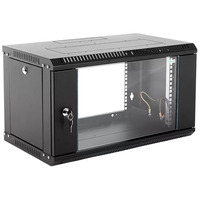 Шкаф телекоммуникационный настенный ЦМО разборный ЭКОНОМ 9U (600 × 520) дверь стекло, цвет черный ШРН-Э-9.500-9005 Шкаф телекоммуникационный настенный ЦМО разборный ЭКОНОМ 9U (600 × 520) дверь стекло, цвет черный ШРН-Э-9.500-9005