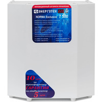 Стабилизатор напряжения Энерготех NORMA Exclusive 7500 Стабилизатор напряжения Энерготех NORMA Exclusive 7500