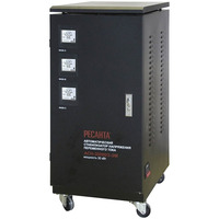 Стабилизатор напряжения РЕСАНТА АСН-30000/3-ЭМ Стабилизатор напряжения РЕСАНТА АСН-30000/3-ЭМ