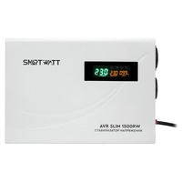 Стабилизатор напряжения SmartWatt AVR SLIM 1500RW Стабилизатор напряжения SmartWatt AVR SLIM 1500RW