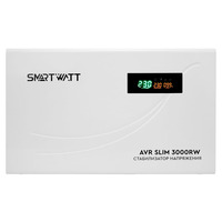 Стабилизатор напряжения SmartWatt AVR SLIM 3000RW Стабилизатор напряжения SmartWatt AVR SLIM 3000RW