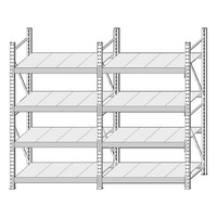 Стеллаж металлический СтА 4.2-2040х2165х605 мм Стеллаж металлический СтА 4.2-2040х2165х605 мм