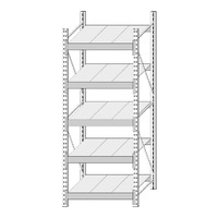 Стеллаж металлический СтА 5.1-2040х860х605 мм Стеллаж металлический СтА 5.1-2040х860х605 мм