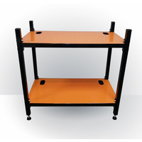 Стеллаж металлический Сатурн 600х650х350 2 полки Стеллаж металлический Сатурн 600х650х350 2 полки