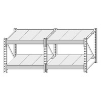 Стеллаж металлический СтА 2.2-850х1665х605 мм Стеллаж металлический СтА 2.2-850х1665х605 мм