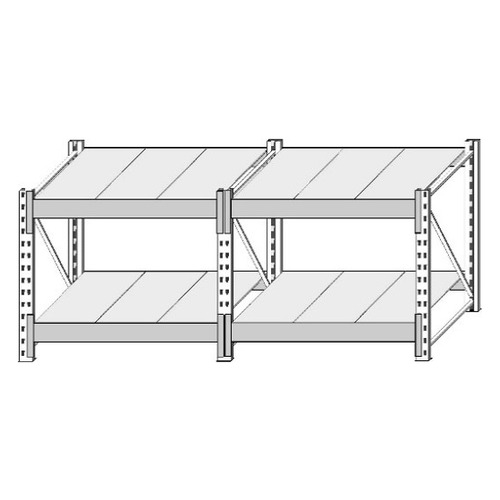 Стеллаж металлический СтА 2.2-850х1665х605 мм