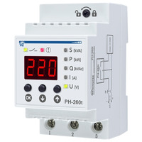 Реле напряжения NOVATEK PH-260T, 63A Реле напряжения NOVATEK PH-260T, 63A